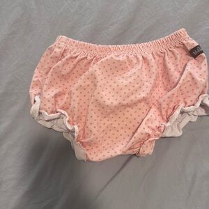 Matilda Jane Pink Polka Dot Diaper Cover